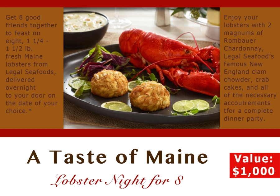 INSERTED 403_Taste of Maine_Lobster Night for 8